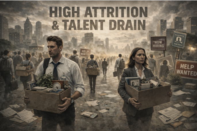 High Attrition and Talent Drain: Why Good People Keep Leaving and Leadership Pretends to Be Confused